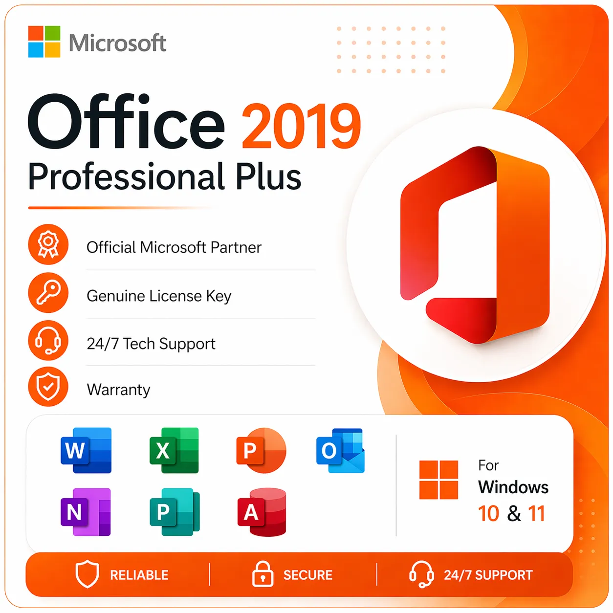 Office 2019 Professional Plus Key – 1 PC