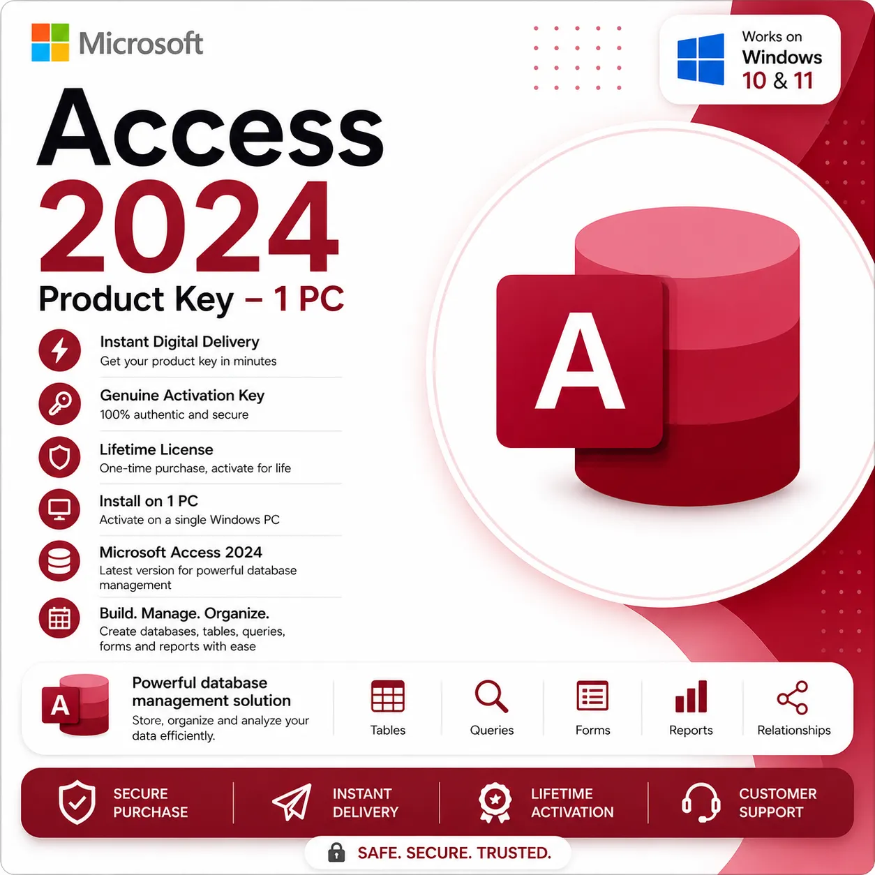 Access 2024 Product Key – 1 PC